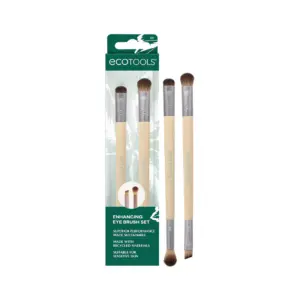 EcoTools Eye Enhancing Duo Makeup Brush Set (2 pcs)