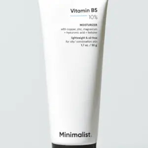 Gel hydratant minimaliste à la vitamine B5 10 % – 50 ml